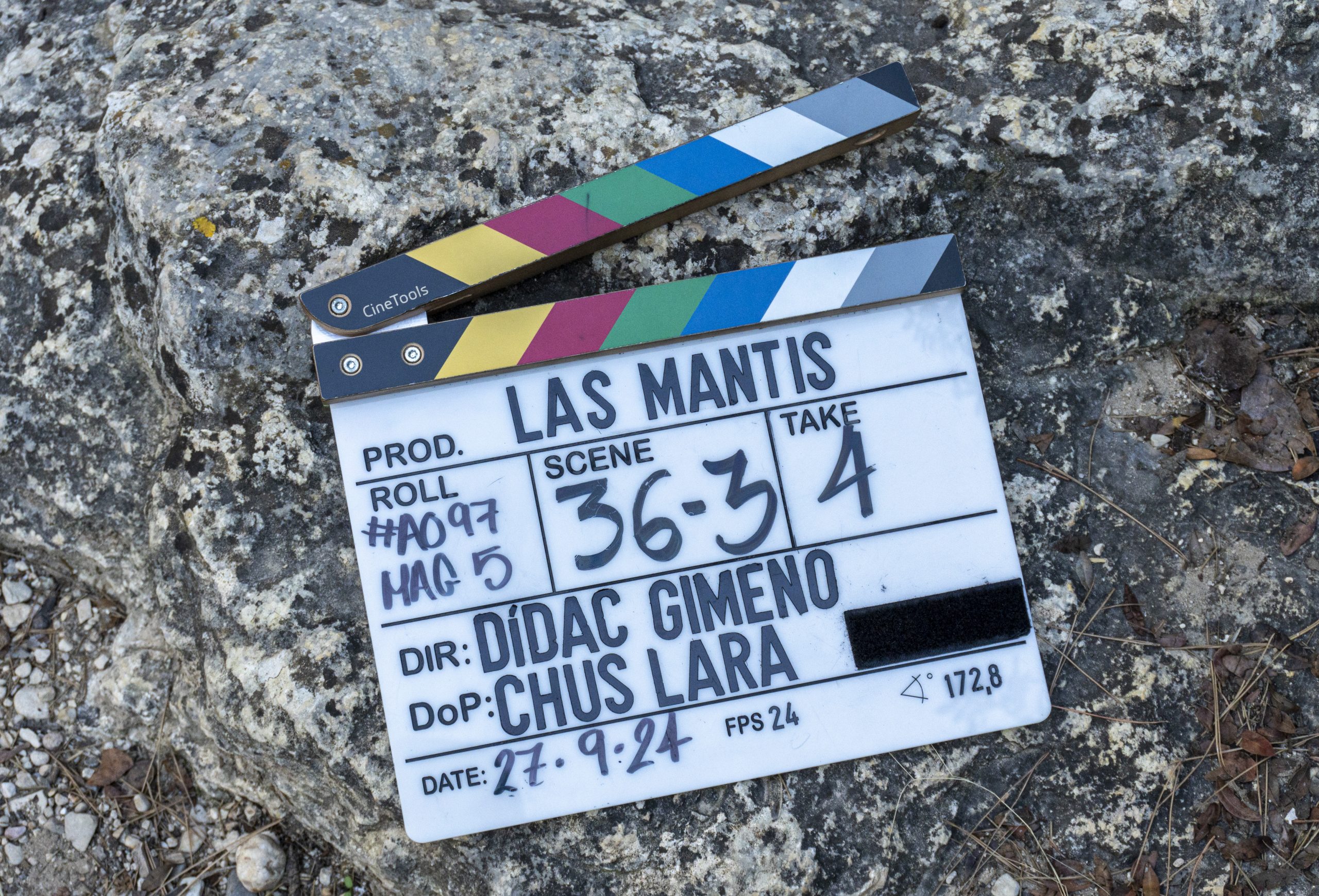 Las mantis claqueta